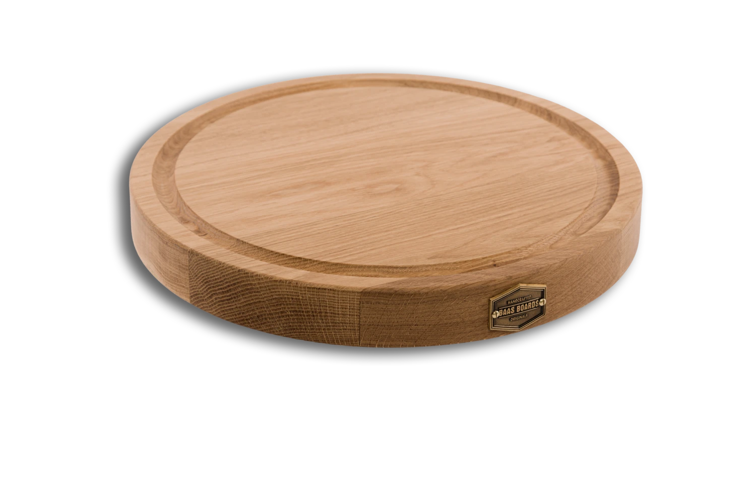 Baas Boards Ronde Snijplank Eiken 35cm