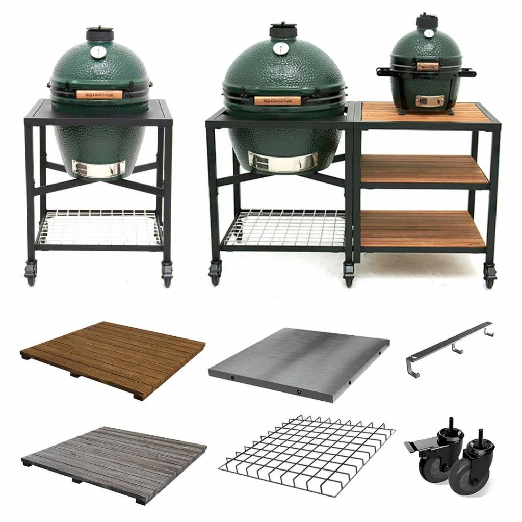 Big Green Egg Zwenkwielen 2st (Modulaire Tafelsysteem) - Afbeelding 2