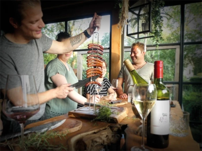 Forged Churrasco Olive Vorkspies - Afbeelding 5