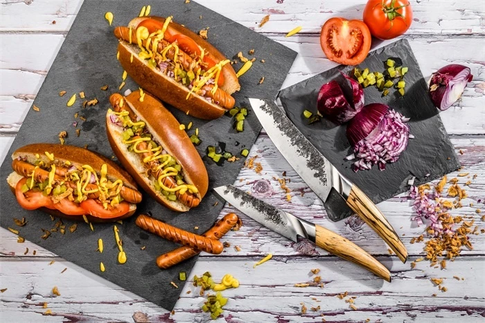 Forged Katai Santokumes 18cm - Afbeelding 2