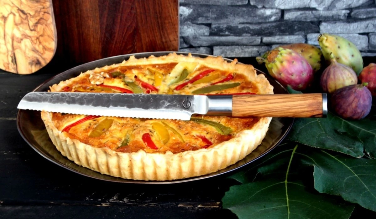 Forged Olive Broodmes 20cm - Afbeelding 3