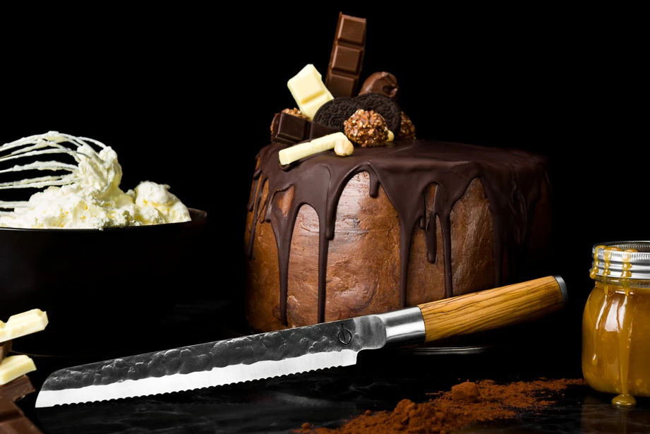 Forged Olive Broodmes 20cm - Afbeelding 4