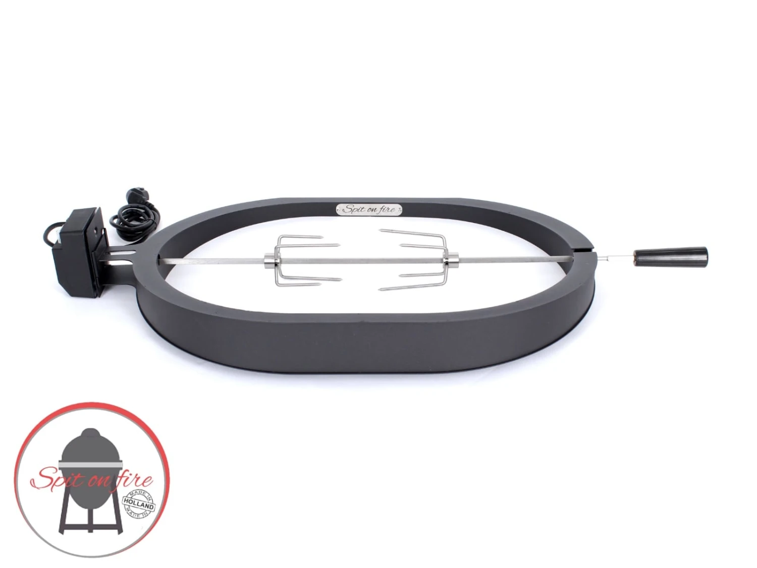 Spit On Fire Ovaal Spit Rotisserie